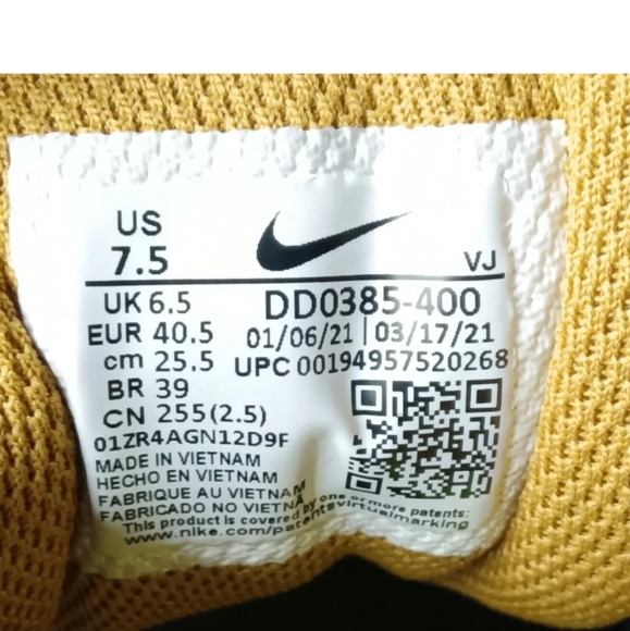 Nike Air Max 90 Cork - Obsidian Men's Size 7.5 Shoes - Picture 7 of 10